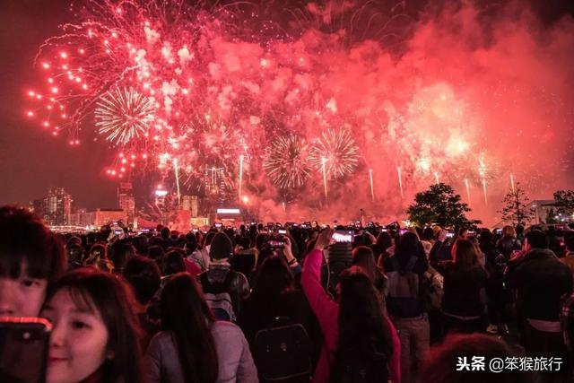 香港跨年煙花匯演